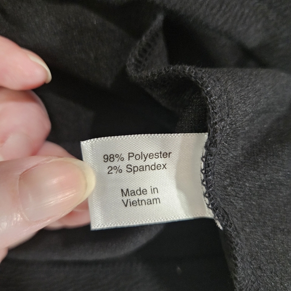 NWT Lane Bryant black tiered blouse women's size 14/16 - Picture 7 of 7